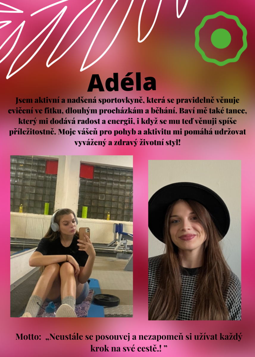 trenérka Adéla