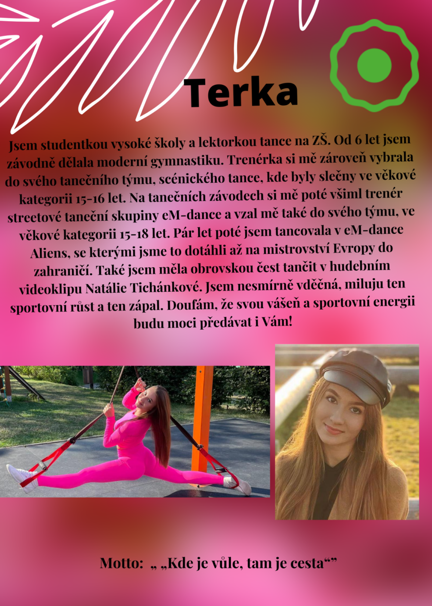 trenérka Terka