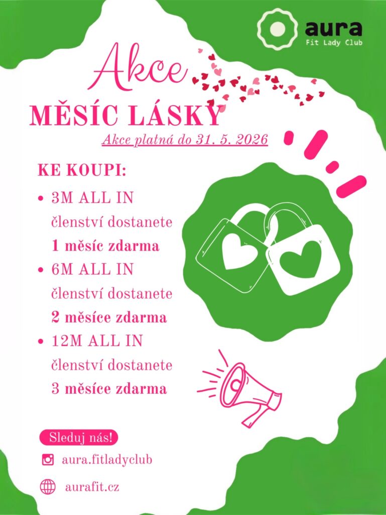 aurafit akce kveten lasky 2026