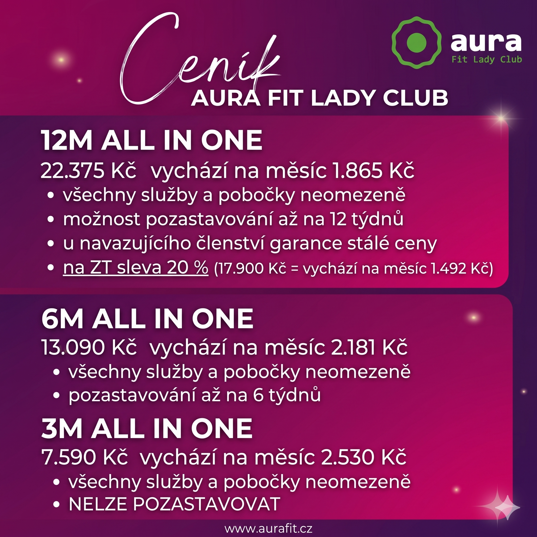 aurafit cenik 2026 05