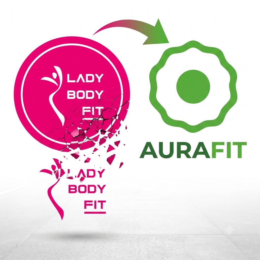 logo ladybodyfit zmena aurafit
