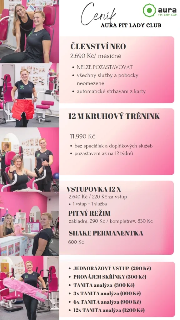 cenik aurafit 2026 10
