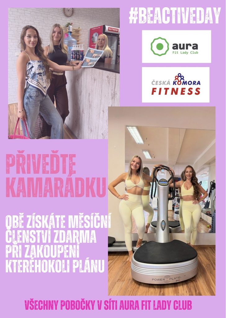 BEACTIVEDAY v Aura Fit Lady Club: Přijďte si zacvičit a udělejte první krok k aktivnějšímu životu 4 image0 12